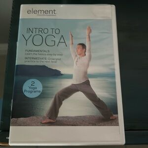 Set of 2 yoga dvd